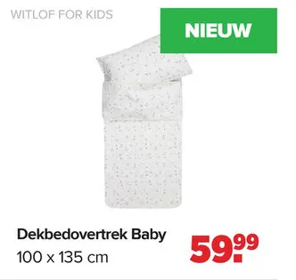Promotie: Dekbedovertrek Baby