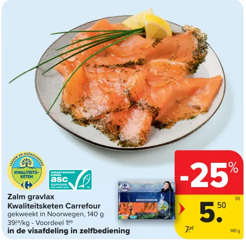 Promotie: Zalm gravlax