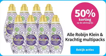 Aanbieding: Robijn Klein & Krachtig multipacks
