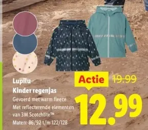 Aanbieding: Kinder regenjas