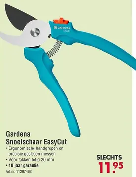 Aanbieding: Gardena Snoeischaar EasyCut