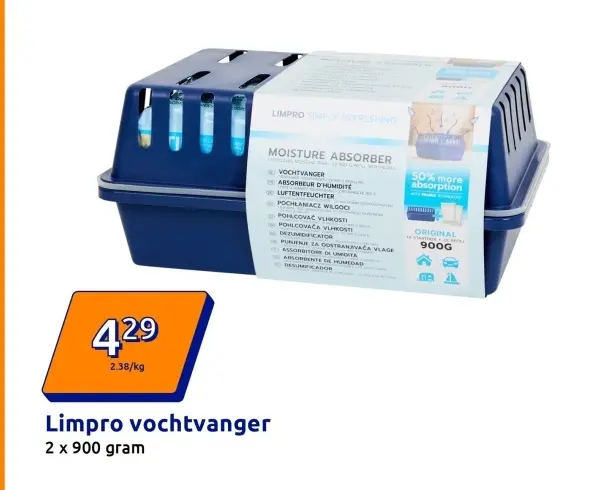 Promotie: Limpro vochtvanger