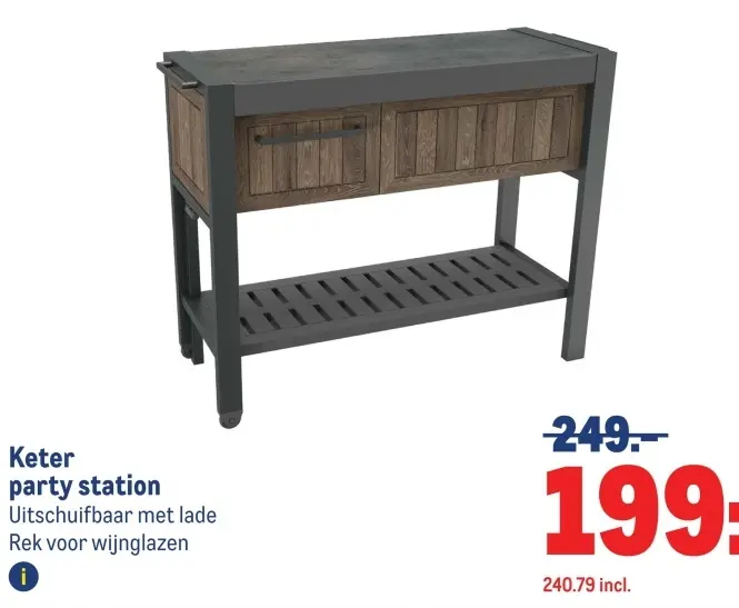 Aanbieding: party station