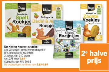 Aanbieding: De Kleine Keuken snacks