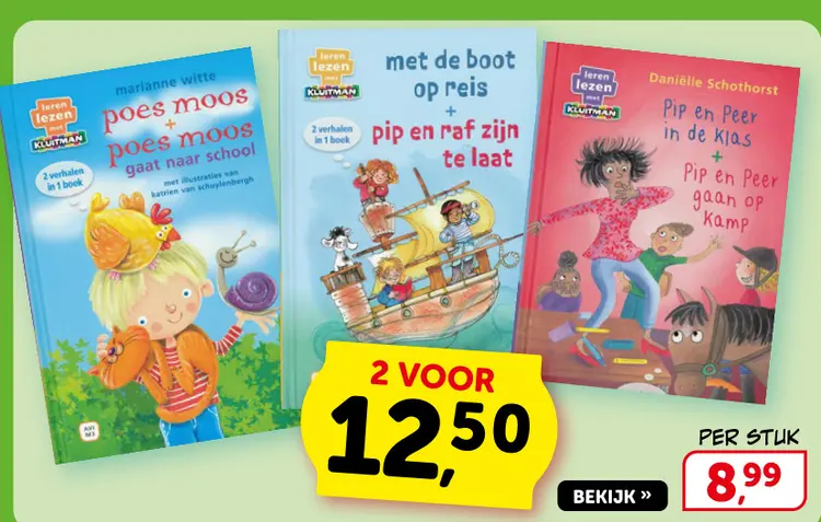 Promotie: Diverse kinderboeken