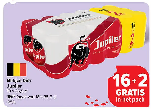 Aanbieding: Blikjes bier