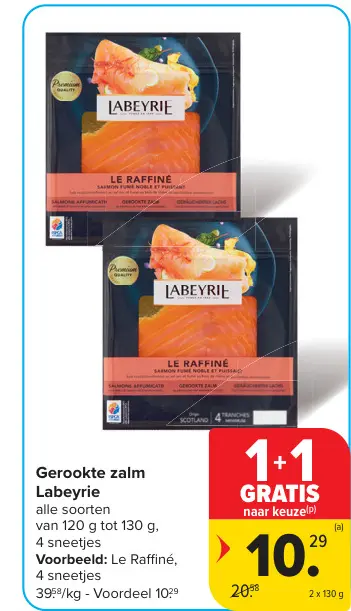 Promotie: Gerookte zalm