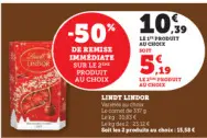 Offre: Lindt LINDOR