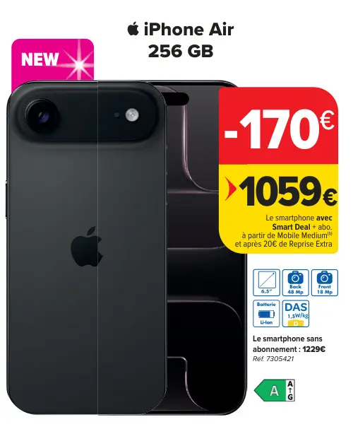 Offre: iPhone Air