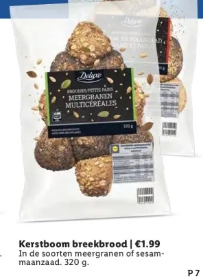 Aanbieding: Kerstboom breekbrood