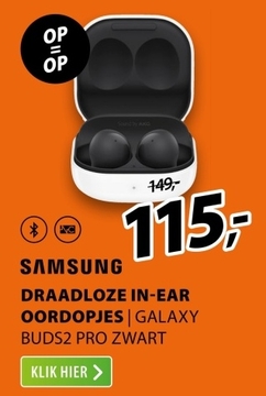 Aanbieding: Samsung Galaxy Buds2 Pro Grafiet