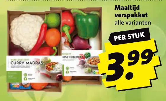 Aanbieding: Maaltijd verspakket
