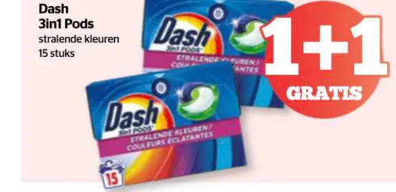 Promotie: 3in1 Pods stralende kleuren