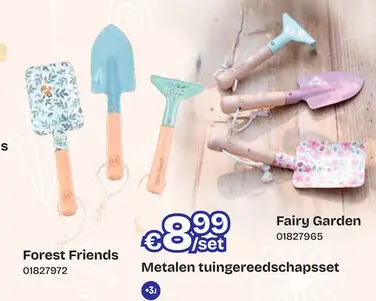 Aanbieding: Little Dutch Forest Friends Tuingereedschapsset