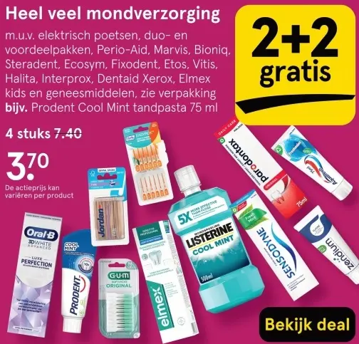 Aanbieding: Heel veel mondverzorging