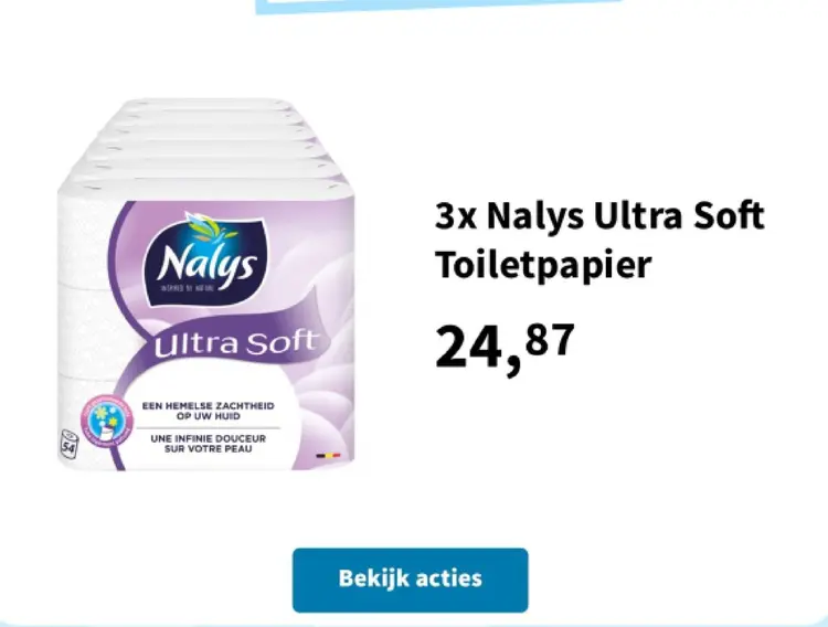 Aanbieding: Ultra Soft Toiletpapier