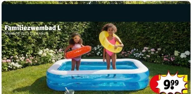 Promotie: Familiezwembad L