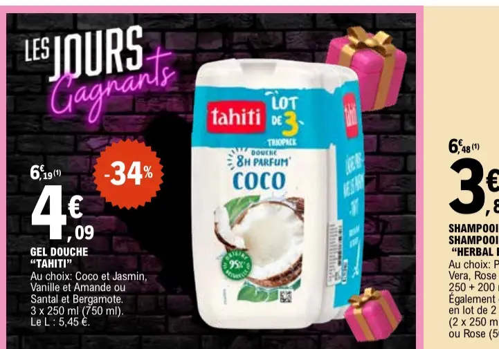 Aanbieding: Gel douche