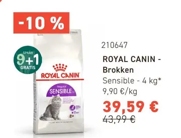 Aanbieding: ROYAL CANIN - Brokken Sensible