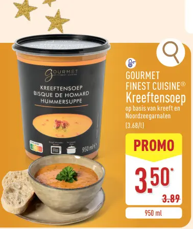 Promotie: Kreeftensoep