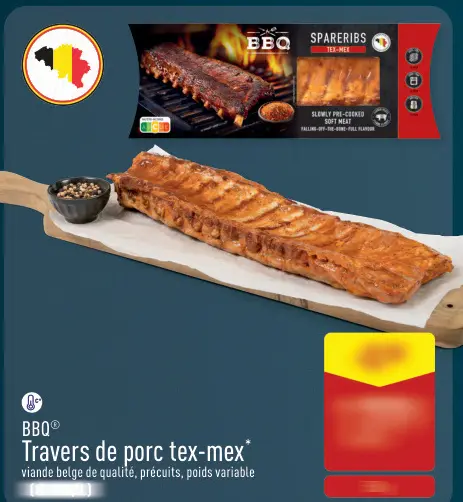 Offre: Travers de porc tex-mex