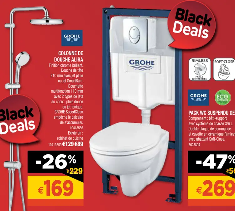 Offre: Colonne de douche alira