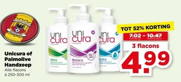 Aanbieding: Unicura of Palmolive Handzeep