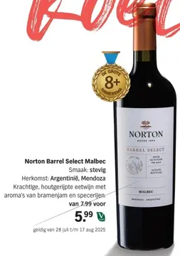 Aanbieding: Norton Barrel Select Malbec