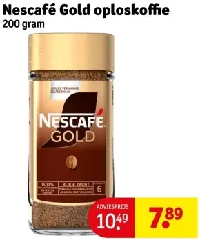 Aanbieding: oploskoffie