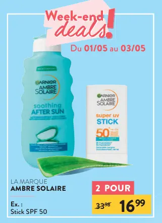 Offre: La marque Ambre Solaire