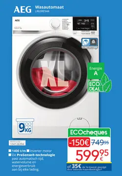 Aanbieding: AEG Wasautomaat