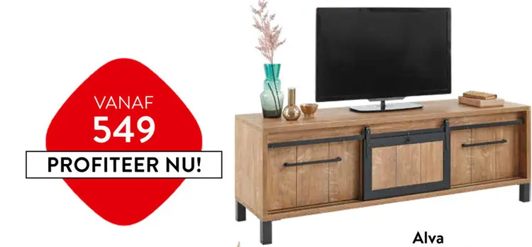 Aanbieding: Alva TV-meubel