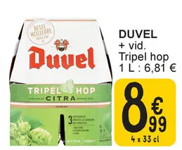 Offre: Duvel Tripel hop