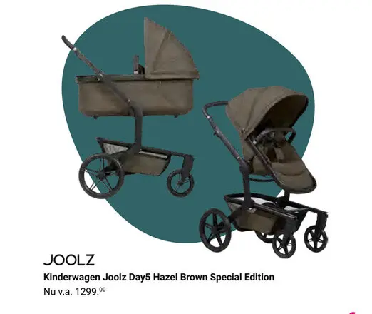 Aanbieding: Kinderwagen Joolz Day5 Hazel Brown Special Ed