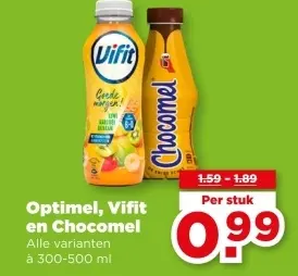 Aanbieding: Optimel, Vifit en Chocomel