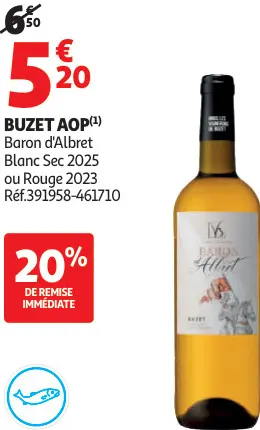 Offre: Baron d'Albret Buzet