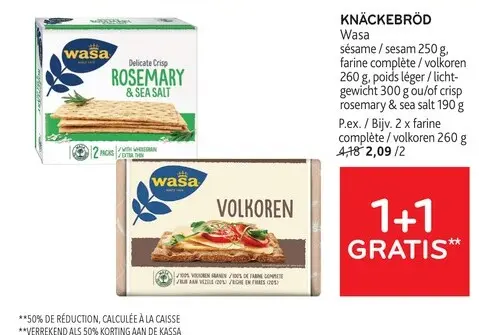 Offre: Knäckebröd