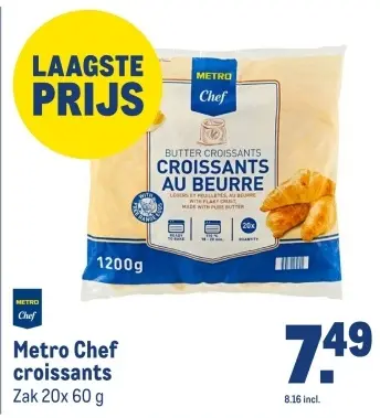 Aanbieding: croissants