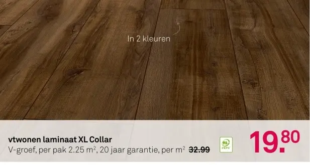 Aanbieding: vtwonen laminaat XL Collar