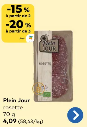 Offre: Plein Jour rosette