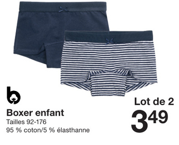 Offre: Boxer enfant