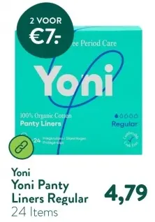 Aanbieding: Yoni Panty Liners Regular