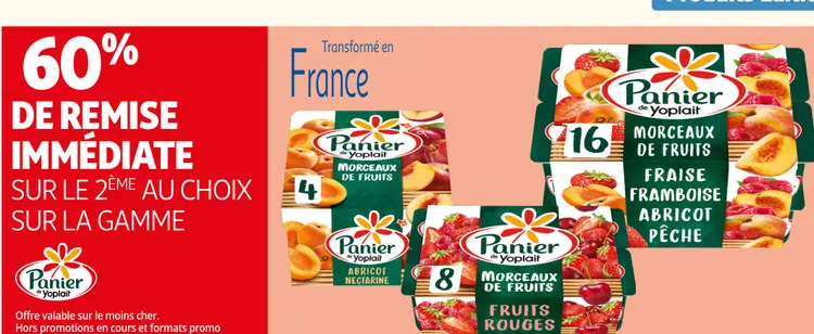 Offre: Panier de Yoplait Morceaux de Fruits