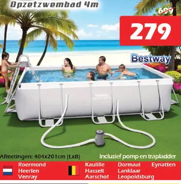 Aanbieding: Opzetzwembad