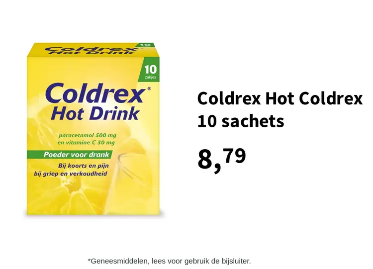 Promotie: Coldrex Hot Coldrex 10 sachets