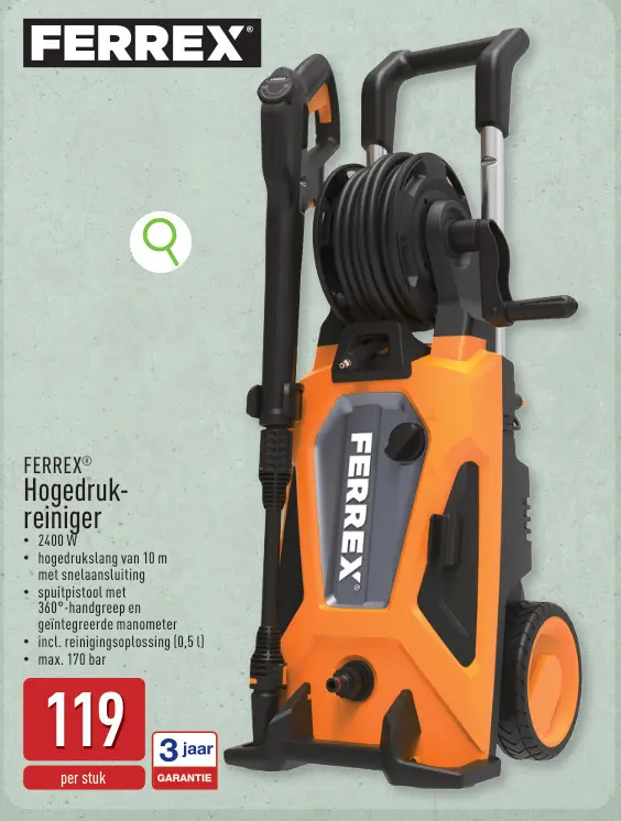 Promotie: Hogedruk-reiniger