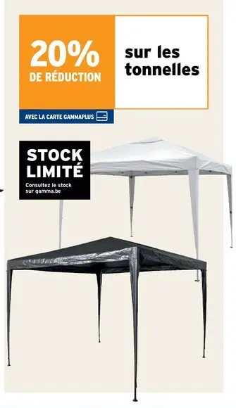 Offre: Tonnelles