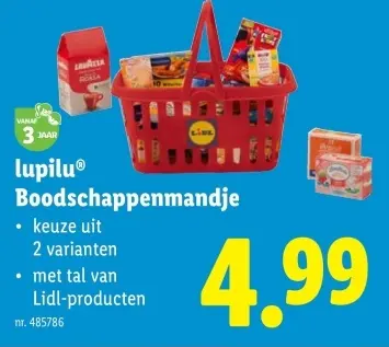 Aanbieding: Lupilu Boodschappenmandje