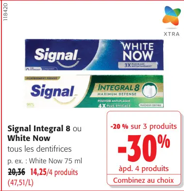 Offre: Integral 8 ou White Now