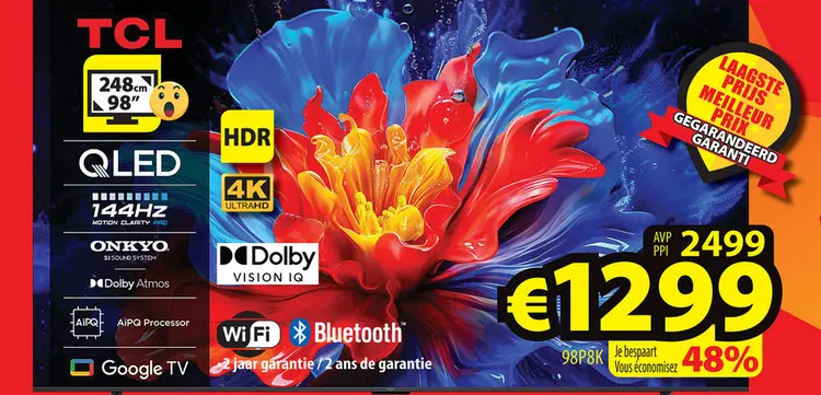 Promotie: Tcl 98p8k